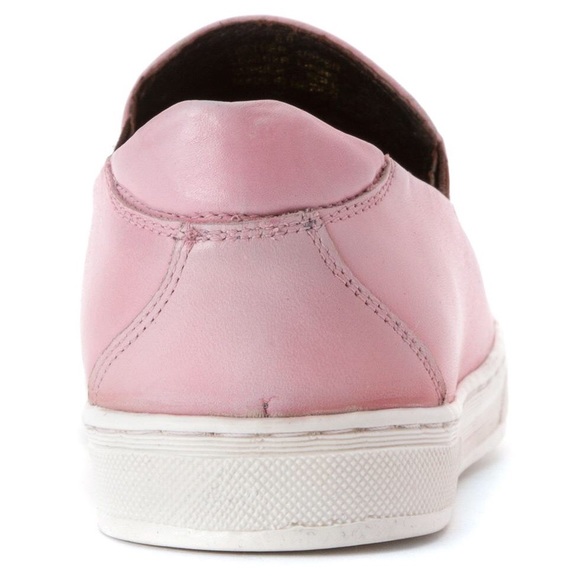 Blush Pink Tassel Detail Slip On Loafer Sneakers - Picture 4 of 8